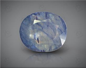Natural Heated & Treated Blue Sapphire Certified 5.6 CTS ( 16844 )
